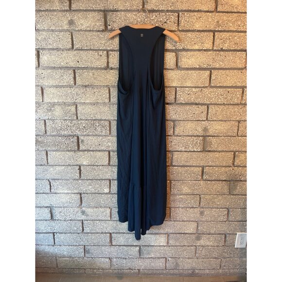 Sweaty Betty Navy Midi Perforated Tank Dress - Picture 5 of 5